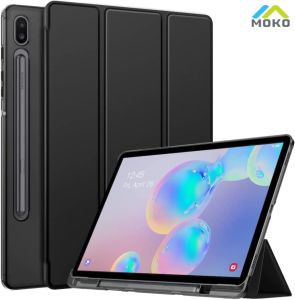 MoKo Case Fit Samsung Galaxy Tab S6 10.5" SM-T860/T865 2019 Tablet Ultra Thin Slim Shell Trifold Stand Cover with Frosted Back with Auto Wake & Sleep