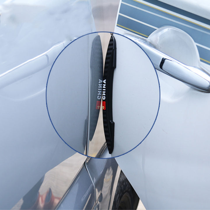 4Pcs Set Honda Door Guard Auto Car Door Guard Edge Corner Bumper Protection Strip Scratch Protector Car Door Crash Bar for Honda City CRV Click Fit Civic HRV Beat BRV Wave Accord Beat Fi Mobilio Jazz