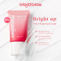 【New Launch】Glad2Glow Lychee Vitamin Water Cream30g Bright Up Facial Moisturizer Tone Up Sunscreen Whitening 素顏霜 Brightening Lazy cream Day Cream. 