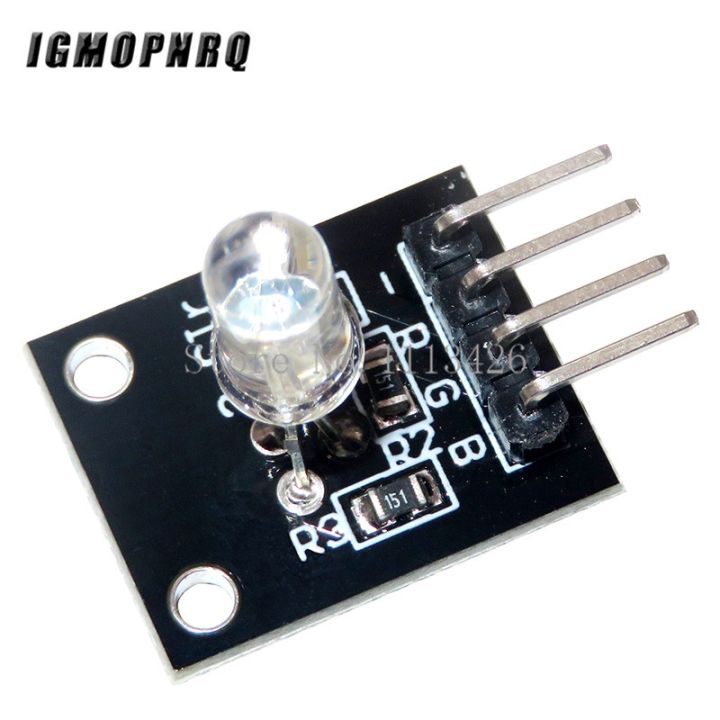 4pin KY-016 Three Colors 3 Color RGB LED Sensor Module for Arduino DIY ...