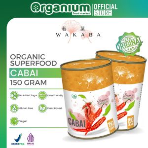 WAKABA Superfood Cabai  Padat Nutrisi untuk kardiovaskular dan kesehatan tubuh -150g