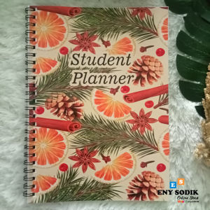 BUKU STUDENT PLANNER UK 216X155CM JILID SPIRAL 100 HAL NON-CUSTOM / PINUS
