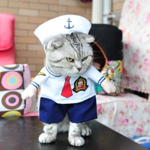 Pet Festival Party Clothing Cat Dog Halloween Cosplay Costume Pet Funny Transformation S-XL