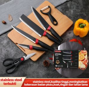 PISAU SET PISAU DAPUR PISAU BUAH PISAU SAYUR KOMPLIT
