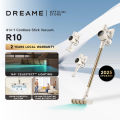 Dreame R10 2025 Cordless Stick Vacuum | LED Light | Powerful Suction | 60 mins Runtime | Hardwood, Carpets, Pet Fur - Gold. 