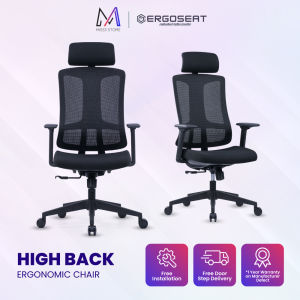 SG🔥Ready Stock🔥 THE GLIDE Home Office Chair Ergonomic Chair Gliding Backrest Office Chair - Free Installation🛠️ Free Delivery🚚