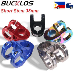 BUCKLOS MTB Bike Stem 35mm Bicycle Handlebar Stem CNC Aluminum Alloy Mountain Bike Handlebar Bike Parts