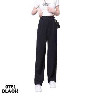 LINGS CLOSET Plus Size Trouser 31-34 Pants Women High Waist and Wide Leg Type Both Casual & Formal Wear *5751