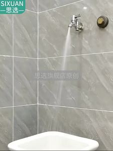 AU304 Stainless steel faucet extender splash-proof with a universal rotating joint for extending the water hose suitable for balconies and mops