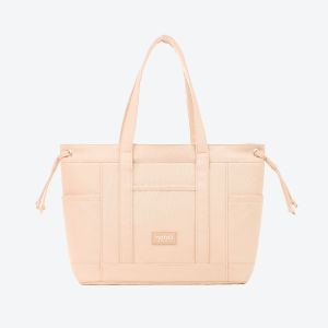 Túi tote 2 mặt Natoli nhiều ngăn có khóa kéo vải canvas to đựng laptop Elegant Edge Bag T19
