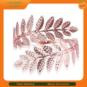 ❣️❣️❣️ Aryio Metal Greek Roman Laurel Leaf Bracelet Armband Upper Arm Cuff Armlet