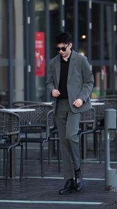 Jualan Panas@【29-52 】 9 warna Lelaki Seluar Formal pejabat Panjang lurus potong Seluar Lelaki seluar bawah Seluar pintar kasual kasual lengan Panjang Lelaki Lelaki yang lebih pendek kapas Slim Fit lurus potong cino seluar pendek