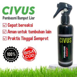 Racun Rumput Liar Spray Cairan Obat Pembasmi Rumput Paling Ampuh Civus Jumbo 250 ml