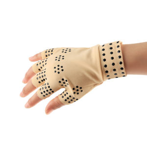 Magnetic Therapy Anti-Arthritis Gloves Arthritis Magnetic Therapy Half Finger Compression Gloves