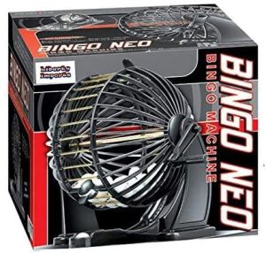 Neo Bingo Machine Cage Game Set with BallsBingo Neo/Drinking Game/Classic games (Classic) [Made For Drinkers]