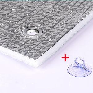 Window Sun Shade Pad Film Room Window Sunshade Covers Sun Protector Thick Shading Film Sunshade Aluminum Foil