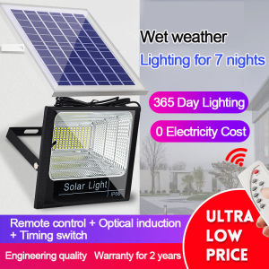100% Original Solar Light 20W 25W 40W 60W 100W 150W Solar Light Promo Sale 5 Years Warranty  Buy 1 Take 1 Solar Bulb Light Outdoor Waterproof Solar Light With Remote Outdoor Heavy Duty Solar Led Outdoor Flood Light Street Lamp