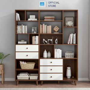 Tủ Sách Để Sàn Nhiều Ngăn Hiện Đại Thương Hiệu SIB Decor KSG41