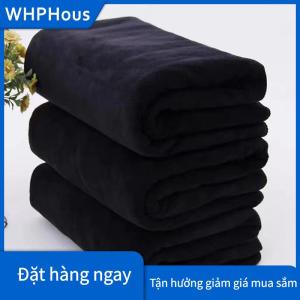 WHPHous Khăn dày màu đen cửa hàng cắt tóc bàn trang điểm với mái tóc siêu thấm mềm