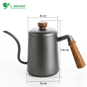 Bình pha rót cà phê trà cổ ngỗng drip L-Beans SD-600 - Dung tích: 600ml Sử dụng đun được trên bếp từ bếp gas hồng ngoại - HÀNG NHẬP KHẨU