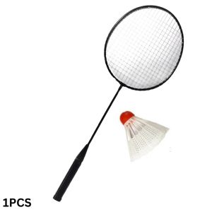 ไม้แบดมินตัน ไม้แบด ลูกขนไก่แพ็ค2ลูก แบดมินตัน แพ็คคู่ (สุ่มสี) ลูกแบดมินตัน (Badminton racket) ขนาดมาตรฐาน สำหรับฝึกซ้อมหรือเล่านจริง คุณภาพดี 100%