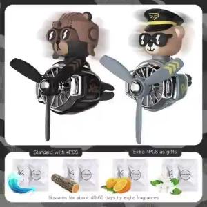 Car Air Freshener Auto Fragrance Diffuser Car Propeller Air Outlet Perfume Flavoring Accessories