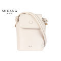Mikana Bronze Kogarashi Leather Bucket Bag for Woman Sling Bag small bag mini bag slingbag crossbody bag bags for women. 