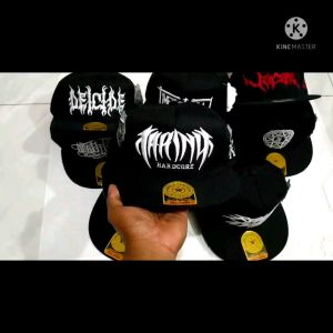 Snapback metal pria distro topi metal topi distro Snapback metal Snapback distro Snapback punk Snapback marjinal Snapback deatleas Snapback Hellprint Snapback pria Snapback hardcore Snapback Masberto