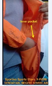 Sportivo Training Windbreaker with 4 Pockets and Hood