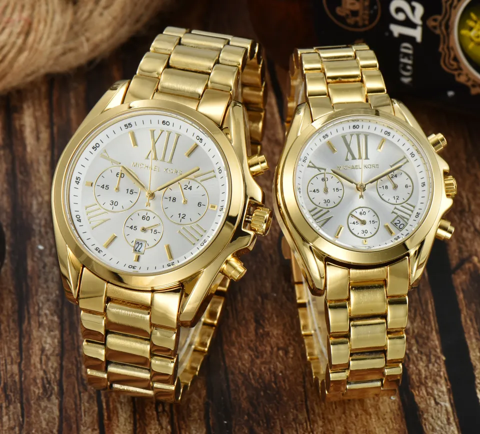 Michael Kors MK5387 Chronograph White Ceramic MK Watch | Shopee Philippines-sonthuy.vn