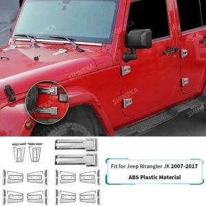 mv1 Car Chrome Decoration Cover Exterior Accessories for Jeep Wrangler JK 2007 2008 2009 2010 2011 2012 2013 2014 2015-2017 Y2R8K