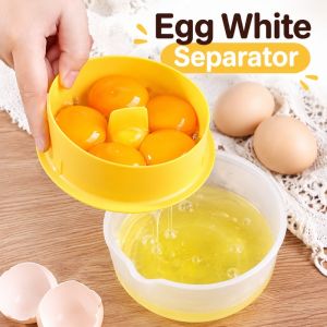 Egg Yolk Separator And Clear Kitchen Gadgets Egg Separator Baking Tools Large Kitchen Accessories
