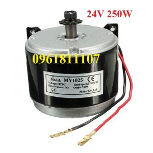 Motor 24v 250w cho scooter chế xe — động cơ 24v 250w làm bơm làm quạt · động cơ 12v 250