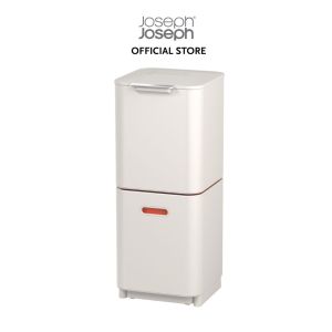 Joseph Joseph Totem Compact 40L Waste & Recycling Bin JJ0132 (Stainless Steel) / JJ0133 (Stone)