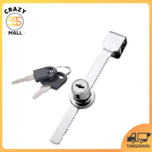 Kunci Kaca Etalase Buaya Gergaji /Kunci Kaca Sliding/Kunci Etalase Kaca Geser