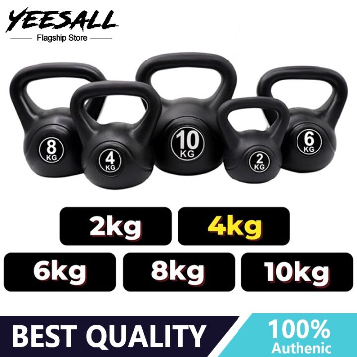 SPORTNOW Kettlebell souple 4 kg avec poignée antidérapante pour la maison, la gym, l'haltérophilie et la musculation, rose et gris