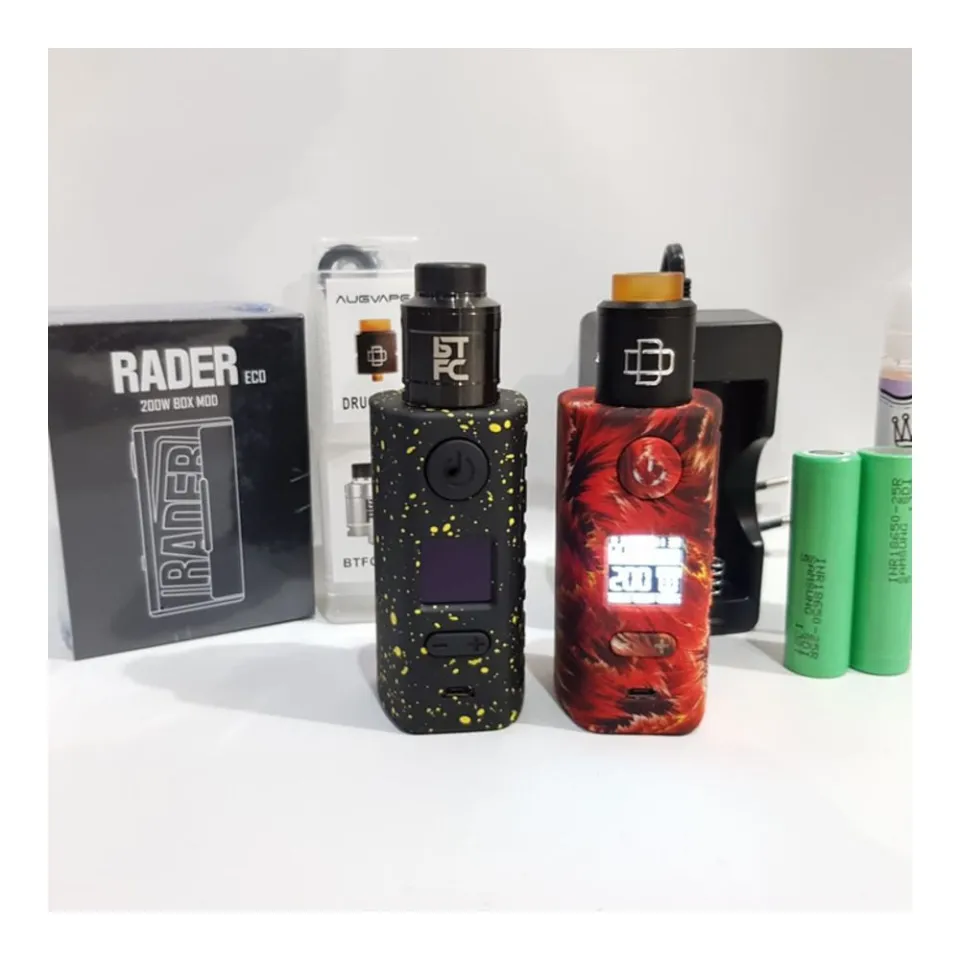 rader eco 200w box mod Tests and Reviews: Rader Eco 200W by Hugo Vapor ~ The Vapelier main image 1