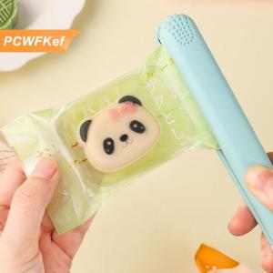 【PCWFKef】 Mini Xách Tay Nhựa Niêm Phong Máy Lưu Trữ Hộ Gia Đình Túi Clip Cầm Tay Con Dấu Đóng Gói Xung Niêm Phong Phụ Kiện Nhà Bếp