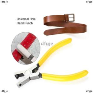 [COD] dfgje Lỗ làm kìm đấm cho Thắt lưng da xem ban nhạc lỗ dây giày công cụ 0.8mm