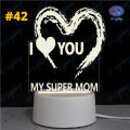 3 Color 3D Light LED Table Lamp Lampu Tidur Meja Anak Hadiah Birthday Guru Cikgu Teacher Gift 小夜灯. 