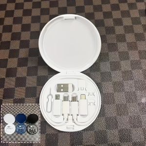 Multi functional data cable digital storage box and charging cable hidden phone holder set storage box
