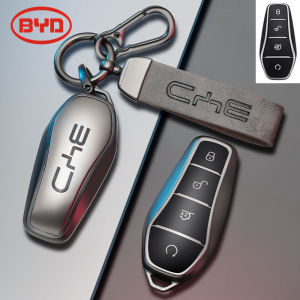 BYD shark Atto2 sealion 6 BYD M6 dolphin atto3 car key case seal dolphin mini car key cover round keychain