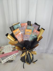 Cash Bouquet Money Bouquet Gift for Men | Fathers Day Gift | Birthday Gift for Dad Boyfriend Husband | TTEEN GIFT