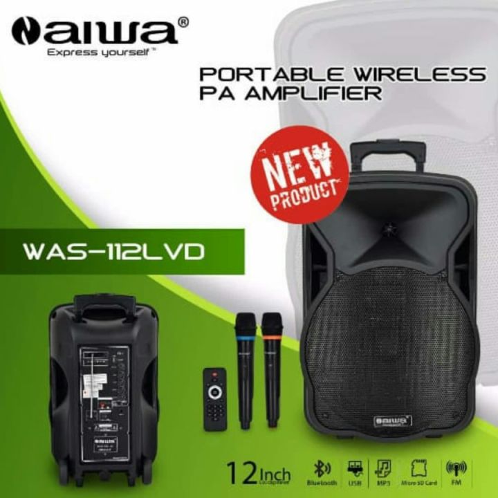 Aiwa store speaker portable