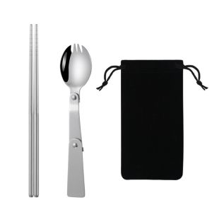 【SPOETRY】Bento Lunch Box Set Microwaveable 304 Stainless Steel Lunch Box Keep Warm Lunch Container with Insulated Bag for Adult Kids Men Women