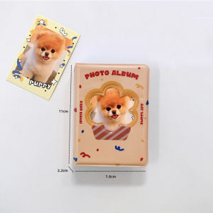 2Pcs ablums pet photo storage book 3-inch idol photo card album 20pages popular ablum
