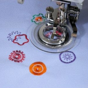 Sepatu Bordir Pola Bunga Mesin Jahit Portable menjahit bunga embroidery flower foot