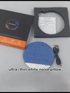 Bluetooth Pillow Speaker Wireless Sleep Music Player White Noise Machine 9D Stereo Timer Auto-Off