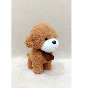 Boneka Anjing Lucu Puppy Pita Samping Ukuran M
