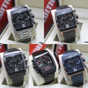 Jam Tangan Pria Expedition E 6636 EXP 6636 E 6782 EXP 6782 Original Garansi Resmi 1 Tahun - Stainless Steel & Leather
